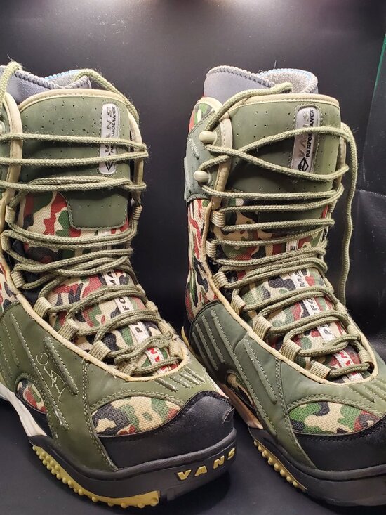 Vans Daniel Franck Signature Rare Vintage Snowboard Boots – Size 11 main image 6